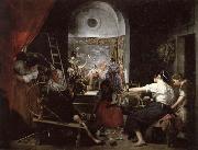Diego Velazquez The Spinners or The Fable of Arachne china oil painting artist
